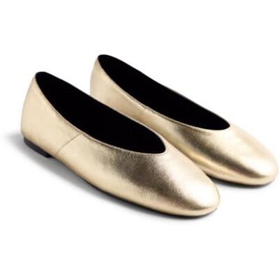 GIOSEPPO Hendrum Mary Jane Flache Damenschuhe, Gold, 39 EU GIOSEPPO Hendrum Mary Jane Flache Damenschuhe, Gold, 39 EU