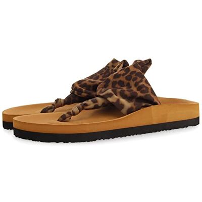 GIOSEPPO Calenzano Flip-Flops für Damen, leopard, 38 EU GIOSEPPO Calenzano Flip-Flops für Damen, leopard, 38 EU