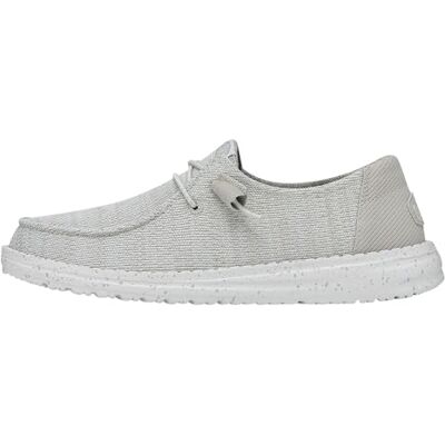 HEYDUDE Damen Wendy Sport Mesh Mokassin, Grau, 39 EU HEYDUDE Damen Wendy Sport Mesh Mokassin, Grau, 39 EU