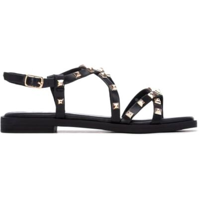XTI 145150 Damen-Sandalen, Schwarz, 40 EU XTI 145150 Damen-Sandalen, Schwarz, 40 EU