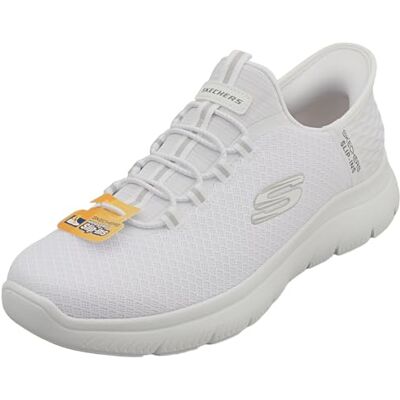 Skechers Herren Summits High Range Slip-InTurnschuhe, White Mesh/Trim, 46 EU Skechers Herren Summits High Range Slip-InTurnschuhe, White Mesh/Trim, 46 EU