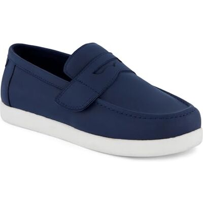 TOMS Oliver Loafer Flat, Navy Nubuck PU, 45.5 EU, Marineblaues Nubuk-PU, 30.5 EU TOMS Oliver Loafer Flat, Navy Nubuck PU, 45.5 EU, Marineblaues Nubuk-PU, 30.5 EU