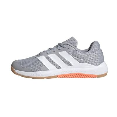 Adidas Damen Dropset Base Training Shoes, Halo Silver/FTWR White/Beam orange, 40 EU Adidas Damen Dropset Base Training Shoes, Halo Silver/FTWR White/Beam orange, 40 EU