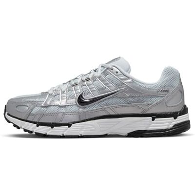 NIKE FD9876-101 P-6000 Damen White/Black-METALLIC Silver EU 38.5 NIKE FD9876-101 P-6000 Damen White/Black-METALLIC Silver EU 38.5