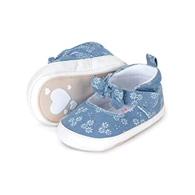 Sterntaler Baby Mädchen Baby Sandalen Babysandale Blumen Baby Sandalen , Babyschuhe, Baby Sommerschuhe aus Baumwollstoff mittelblau, 18 Sterntaler Baby Mädchen Baby Sandalen Babysandale Blumen Baby Sandalen , Babyschuhe, Baby Sommerschuhe aus Baumwollstoff mittelblau, 18