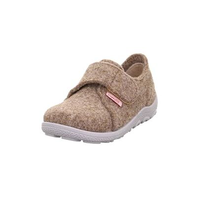 Superfit Baby Jungen Schuhe HAPPY Slipper, Modern, BEIGE/GRAU 4000, 20 Superfit Baby Jungen Schuhe HAPPY Slipper, Modern, BEIGE/GRAU 4000, 20