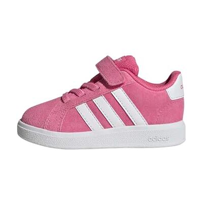 Adidas Unisex Baby Grand Court 00s Shoes Infants, pink Fusion/FTWR White/FTWR White, 21 EU Adidas Unisex Baby Grand Court 00s Shoes Infants, pink Fusion/FTWR White/FTWR White, 21 EU