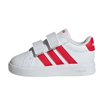 Adidas Unisex Baby Grand Court 3.0 Shoes Infants, FTWR White/Pure Ruby/Pure Ruby, 25 EU Adidas Unisex Baby Grand Court 3.0 Shoes Infants, FTWR White/Pure Ruby/Pure Ruby, 25 EU