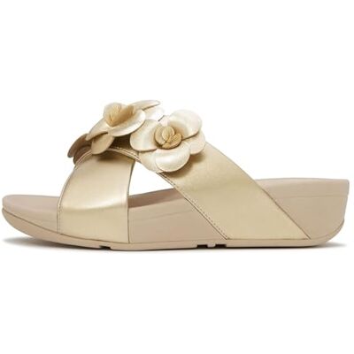 Fitflop LULU FLOWER CROSS SLIDES Fitflop LULU FLOWER CROSS SLIDES