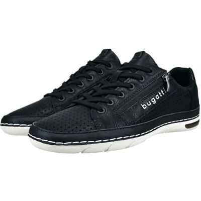 Bugatti man-Herren Derbies, Oxfords & Mönchsschuhe-321-ASG05, Black, 45 Bugatti man-Herren Derbies, Oxfords & Mönchsschuhe-321-ASG05, Black, 45