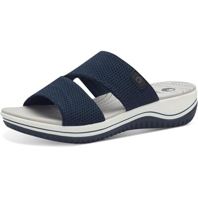 Jana Coshy Original – Die Hallux-freundliche Pantolette 8-27270-43 blau H-Weite Jana Coshy Original – Die Hallux-freundliche Pantolette 8-27270-43 blau H-Weite
