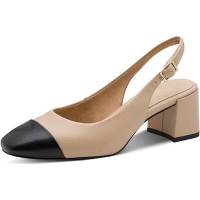 MARCO TOZZI Damen Pumps weiches Feel Me Fußbett weiches Innenfutter Modisch, beige (Biscuit Comb), 40 EU MARCO TOZZI Damen Pumps weiches Feel Me Fußbett weiches Innenfutter Modisch, beige (Biscuit Comb), 40 EU