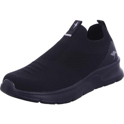 KangaROOS Damen K-NJ Dash Sneaker, Jet Black/Mono, 38 EU KangaROOS Damen K-NJ Dash Sneaker, Jet Black/Mono, 38 EU