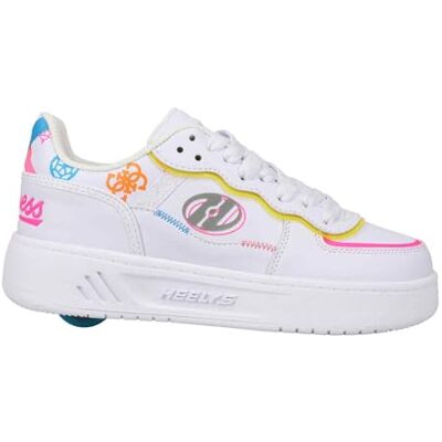 Heelys Damen Rezerve Fn Guess (Little Big Kid/Adult) Schuhe mit Rollen, weiß, 40.5 EU Heelys Damen Rezerve Fn Guess (Little Big Kid/Adult) Schuhe mit Rollen, weiß, 40.5 EU