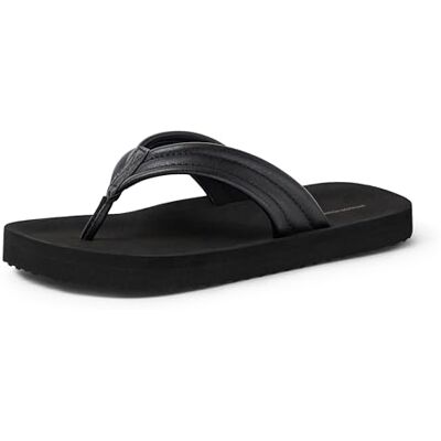 Amazon Essentials Unisex-Flip-Flop, Schwarz, 34 EU Amazon Essentials Unisex-Flip-Flop, Schwarz, 34 EU