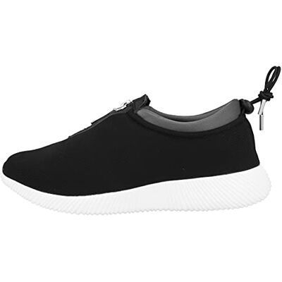 Chung Shi Damen Duxfree Aruba Schlüpfschuh mit Reißverschluss, Schwarz, 38 EU Chung Shi Damen Duxfree Aruba Schlüpfschuh mit Reißverschluss, Schwarz, 38 EU