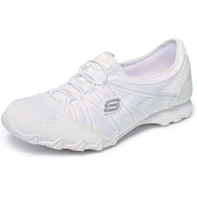Skechers Bikers Lite Relive für Damen, Weiss/opulenter Garten, 40 EU Skechers Bikers Lite Relive für Damen, Weiss/opulenter Garten, 40 EU