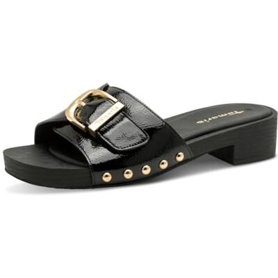 Tamaris Damen Pantolette mit Keilabsatz Tamaris Damen Pantolette mit Keilabsatz