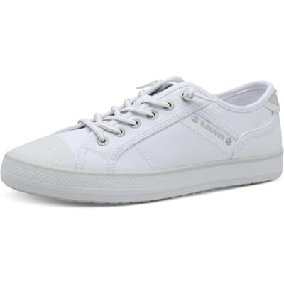 s.Oliver Damen Sneaker flach mit Schnürsenkeln Leicht, Weiß (White), 38 EU s.Oliver Damen Sneaker flach mit Schnürsenkeln Leicht, Weiß (White), 38 EU