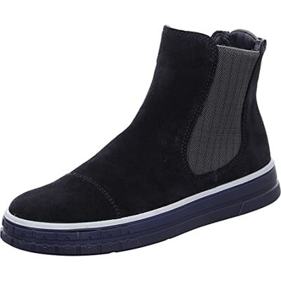 ARA Damen Frisco Stiefelette, Blau Anthrazit, 40 EU Weit ARA Damen Frisco Stiefelette, Blau Anthrazit, 40 EU Weit