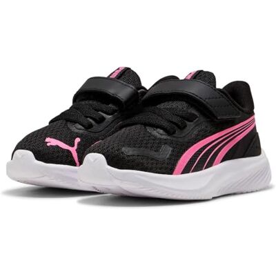 Puma Unisex Baby Pounce AC+ INF Sneaker, Black-Posie PINK White, 26 EU Puma Unisex Baby Pounce AC+ INF Sneaker, Black-Posie PINK White, 26 EU