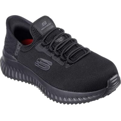 Skechers Tilido OmbrayConstruction Stiefel für Damen, Schwarzes Textil-Synthetik, 37.5 EU Skechers Tilido OmbrayConstruction Stiefel für Damen, Schwarzes Textil-Synthetik, 37.5 EU