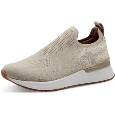 Tamaris Damen Klassische Ballerinas, Frauen Flats,Comfort Lining,TOUCHit-Fußbett,Slip-ons,klassisch elegant,Ballerinen,Ivory METALLIC,40 EU Tamaris Damen Klassische Ballerinas, Frauen Flats,Comfort Lining,TOUCHit-Fußbett,Slip-ons,klassisch elegant,Ballerinen,Ivory METALLIC,40 EU
