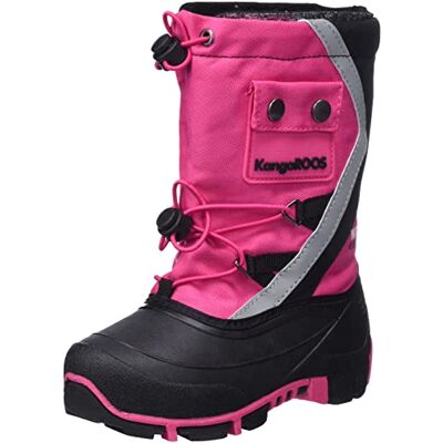 KangaROOS Mädchen Kanga-bean Iii Stiefel, Daisy Pink Jet Black, 29 EU KangaROOS Mädchen Kanga-bean Iii Stiefel, Daisy Pink Jet Black, 29 EU