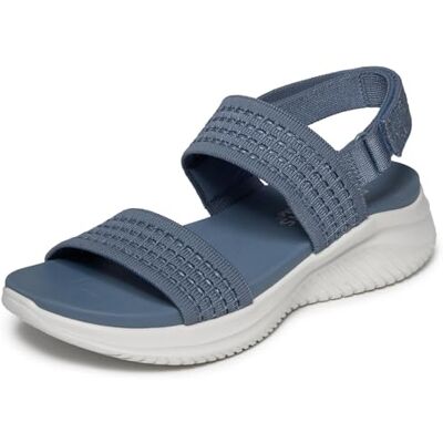 Skechers Damen Ultra Flex 3.0 Sandal, Slate, 39.5 EU Skechers Damen Ultra Flex 3.0 Sandal, Slate, 39.5 EU