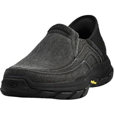 Skechers Men's Respected-Holmgren Slip-in Loafer, Black, 12 Skechers Men's Respected-Holmgren Slip-in Loafer, Black, 12