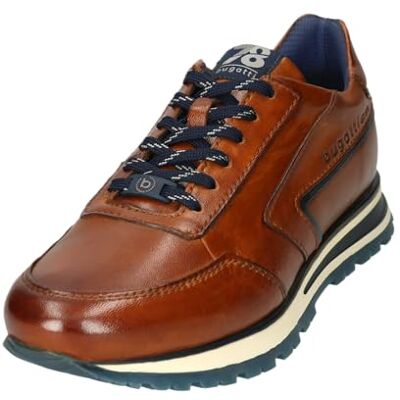 Bugatti Herren Sneaker Mid-Top 332AG8044100-6300 Weite Normal Schnürung Leder Cognac 44 EU Bugatti Herren Sneaker Mid-Top 332AG8044100-6300 Weite Normal Schnürung Leder Cognac 44 EU
