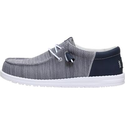 HEYDUDE Herren Wally Funk Craft Mesh Mokassin, Grau, 41 EU HEYDUDE Herren Wally Funk Craft Mesh Mokassin, Grau, 41 EU