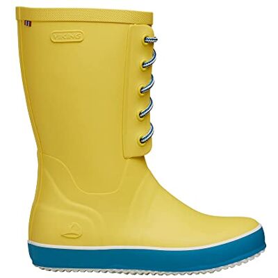 Viking Damen Retro Logg Gummistiefel, Yellow,38 EU Viking Damen Retro Logg Gummistiefel, Yellow,38 EU