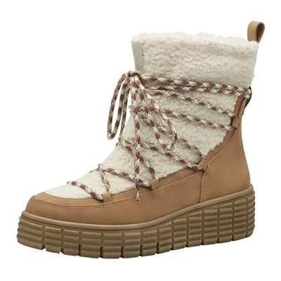 Tamaris Damen Warmfutter Stiefel Vegan; CAMEL COMBINED, EU 38 Tamaris Damen Warmfutter Stiefel Vegan; CAMEL COMBINED, EU 38