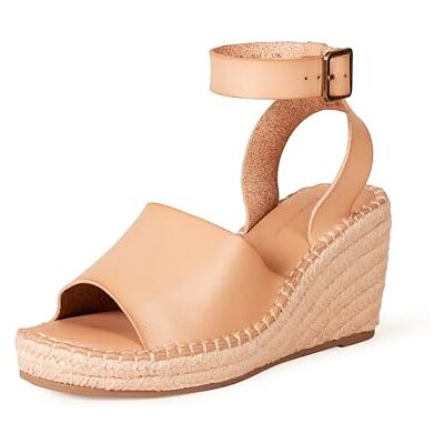 Amazon Essentials Damen Bequeme Espadrillesandale Mit Keilabsatz, Zartrosa, 43 EU Amazon Essentials Damen Bequeme Espadrillesandale Mit Keilabsatz, Zartrosa, 43 EU