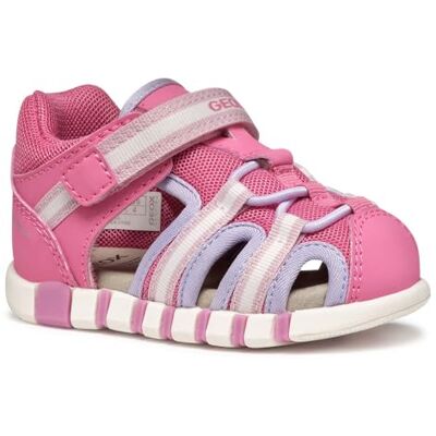 Geox Jungen Mädchen B IUPIDOO Gir Sandal, Dk Pink/Lilac, 25 EU Geox Jungen Mädchen B IUPIDOO Gir Sandal, Dk Pink/Lilac, 25 EU