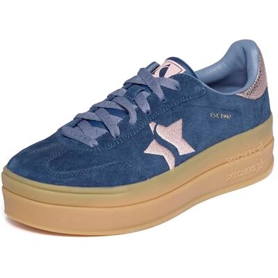 Skechers Academy HI Elevated Essence Damen-Sneaker, Marineblau, 36 EU Skechers Academy HI Elevated Essence Damen-Sneaker, Marineblau, 36 EU