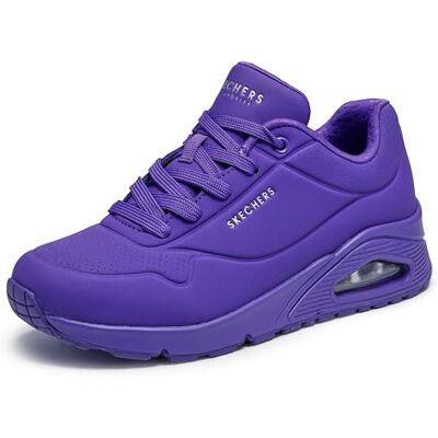 Skechers Damen Uno Night Shades Sneaker, violett, 38 EU Skechers Damen Uno Night Shades Sneaker, violett, 38 EU