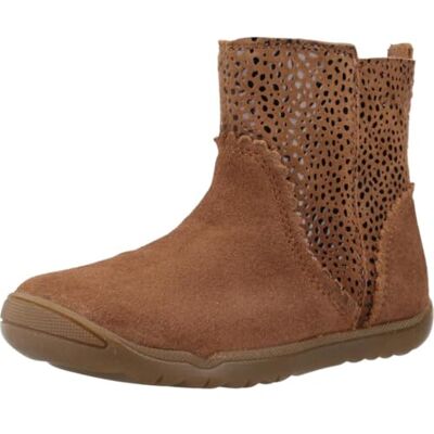 Geox BABY B MACCHIA GIRL ANKLE BOOTS WHISKY 23_EU Geox BABY B MACCHIA GIRL ANKLE BOOTS WHISKY 23_EU