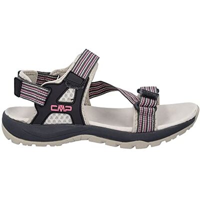 CMP Khalys Wmn Sandal Shoe, Woman, Nero-Pink Fluo, 41 CMP Khalys Wmn Sandal Shoe, Woman, Nero-Pink Fluo, 41