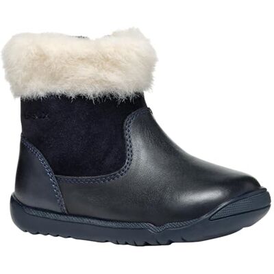 Geox BABY B MACCHIA GIRL ANKLE BOOTS NAVY 21_EU Geox BABY B MACCHIA GIRL ANKLE BOOTS NAVY 21_EU
