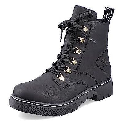 Rieker Damen Schnürstiefeletten Y2422, Frauen Stiefeletten,schnürboots,übergangsschuhe,Boots,Stiefel,Bootee,Booties,schwarz (00),36 EU / 3.5 UK Rieker Damen Schnürstiefeletten Y2422, Frauen Stiefeletten,schnürboots,übergangsschuhe,Boots,Stiefel,Bootee,Booties,schwarz (00),36 EU / 3.5 UK