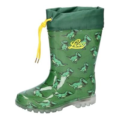 Lico Unisex Kinder Power Blinky Gummistiefel, Grün Gelb, 27 EU Lico Unisex Kinder Power Blinky Gummistiefel, Grün Gelb, 27 EU
