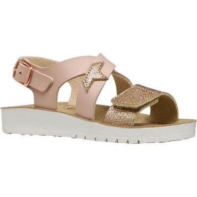 Geox JUNIOR GIRL J SANDAL COSTAREI GI SANDALS LT ROSE/ROSE GOLD 36_EU Geox JUNIOR GIRL J SANDAL COSTAREI GI SANDALS LT ROSE/ROSE GOLD 36_EU