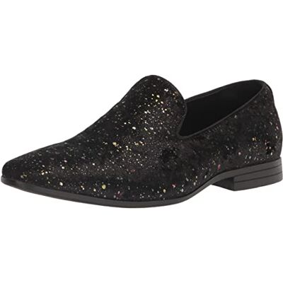 Stacy Adams Herren Stellar Glitter Slip on Loafer Slipper, Schwarz, 43 EU Stacy Adams Herren Stellar Glitter Slip on Loafer Slipper, Schwarz, 43 EU
