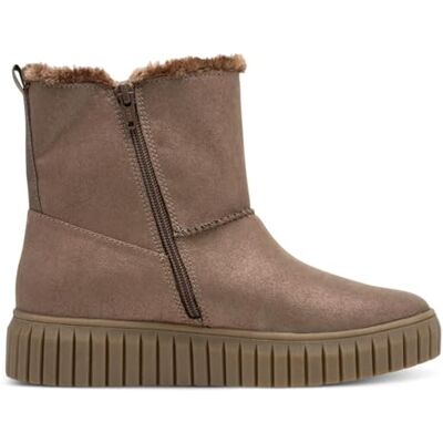 s.Oliver Damen Winterstiefel ohne Absatz Gefüttert Vegan, Metallisch (Bronce Glitter), 41 EU s.Oliver Damen Winterstiefel ohne Absatz Gefüttert Vegan, Metallisch (Bronce Glitter), 41 EU