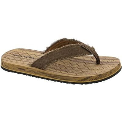 Skechers Tantric-Sandalen für Herren, Braunes Segeltuch, 43 EU Skechers Tantric-Sandalen für Herren, Braunes Segeltuch, 43 EU