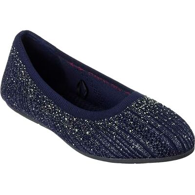 Skechers Damen Cleo 2.0-Glitzy Daze Ballerinas, Marineblau, 38 EU Skechers Damen Cleo 2.0-Glitzy Daze Ballerinas, Marineblau, 38 EU