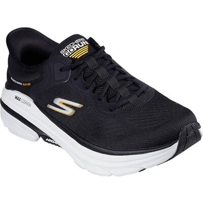 Skechers Herren Max Cushioning Arch Fit 2.0 Antilles Slip-InTurnschuhe, Black Textile Synthetic Trim, 44.5 EU Skechers Herren Max Cushioning Arch Fit 2.0 Antilles Slip-InTurnschuhe, Black Textile Synthetic Trim, 44.5 EU