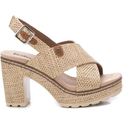 REFRESH Sandalen Damen Taupe Bequeme und vielseitige Schuhe Casual Mode Modell 17270701 (Größe 41) REFRESH Sandalen Damen Taupe Bequeme und vielseitige Schuhe Casual Mode Modell 17270701 (Größe 41)